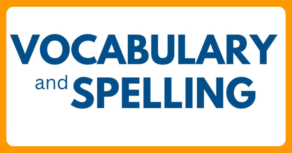 Vocabulary and Spelling High School Program