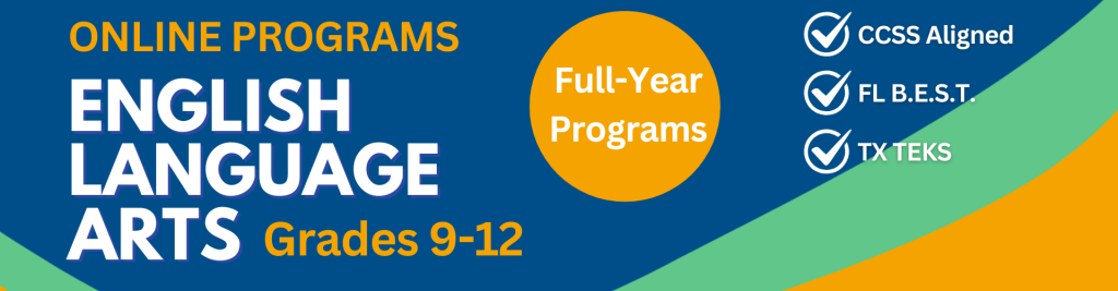 English Language Arts Online Programs for High School